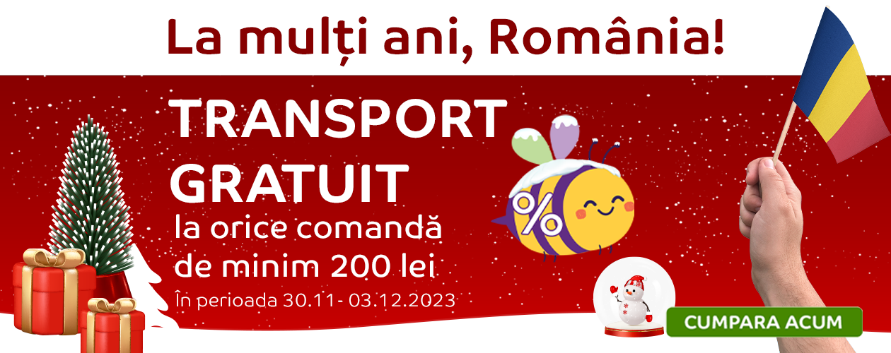 Transport Gratuit 1 decembrie