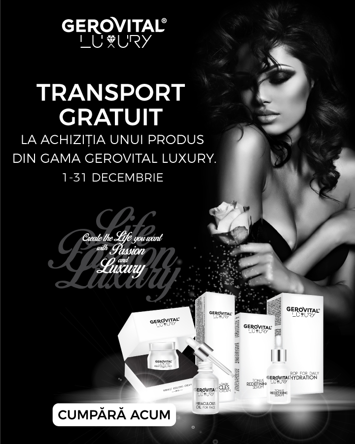 Transport Gratuit Gerovital Luxury