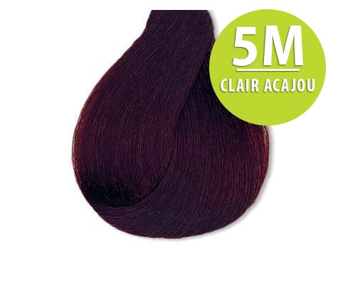 Color & Soin: vopsea de par clair acajou 5M