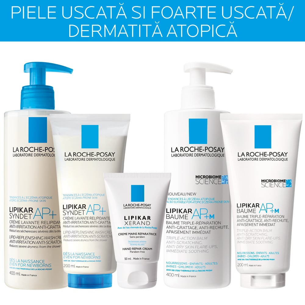 La Roche Posay: piele uscata si foarte uscata