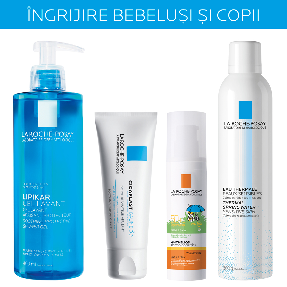 La Roche Posay: ingrijire bebelusi si copii