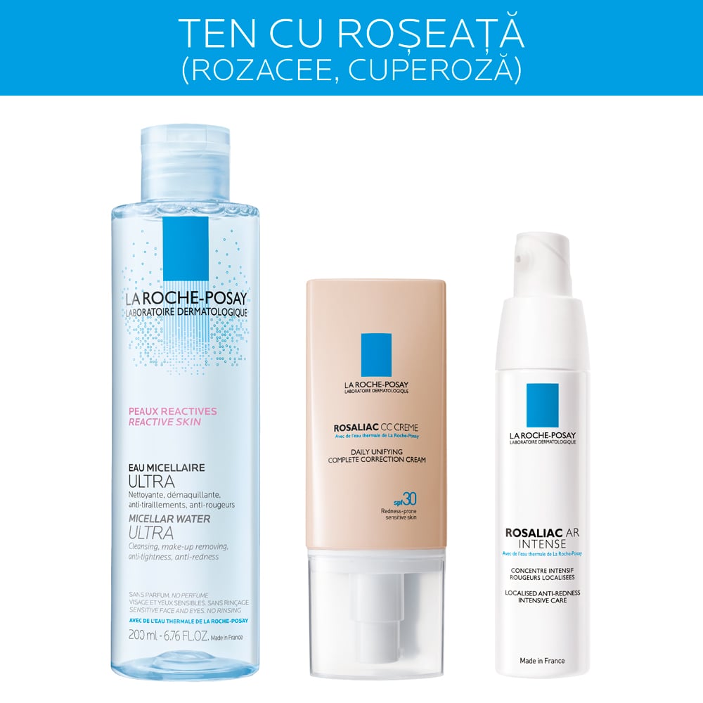 La Roche Posay: ten cu roseata
