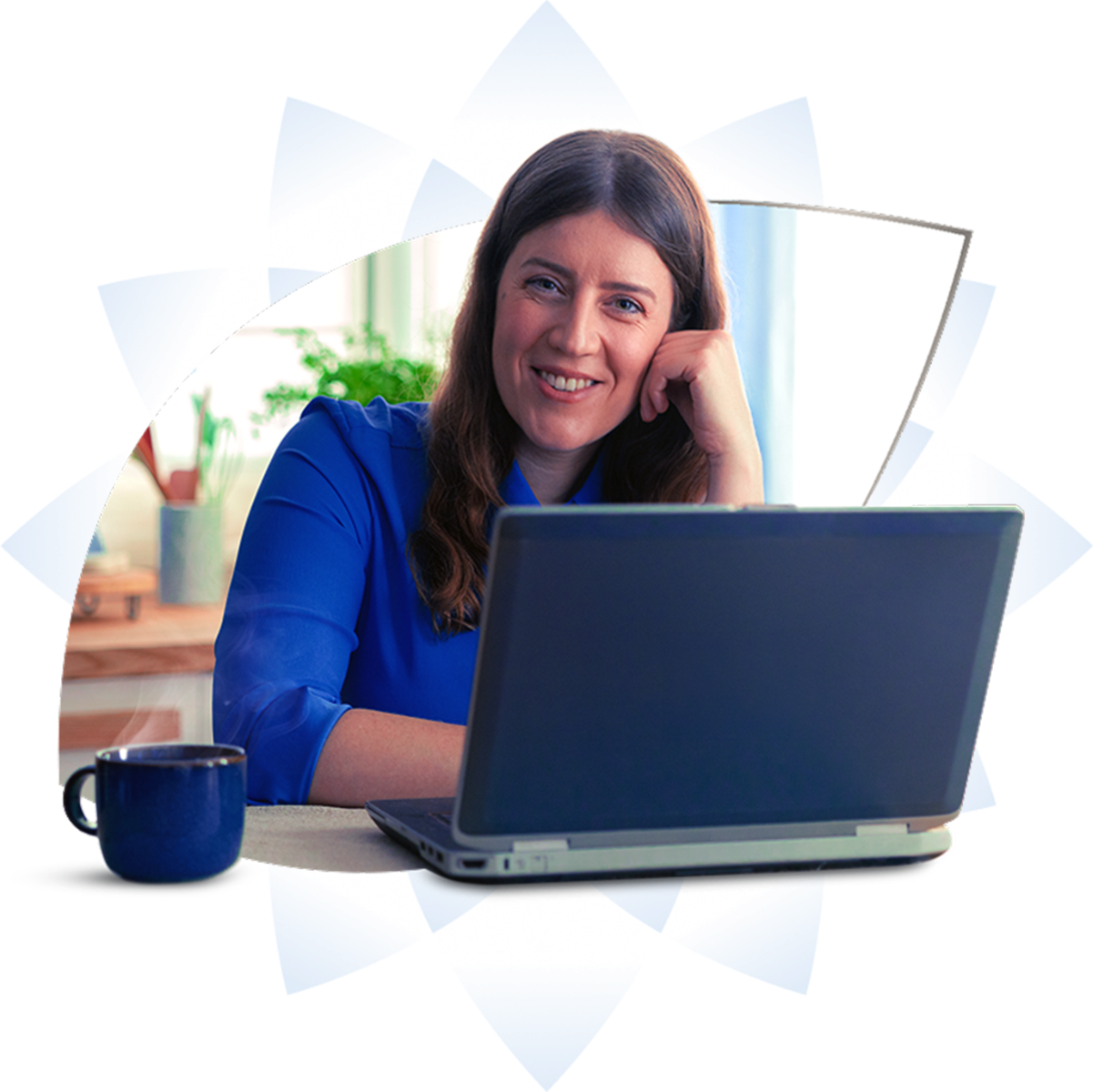 Woman working