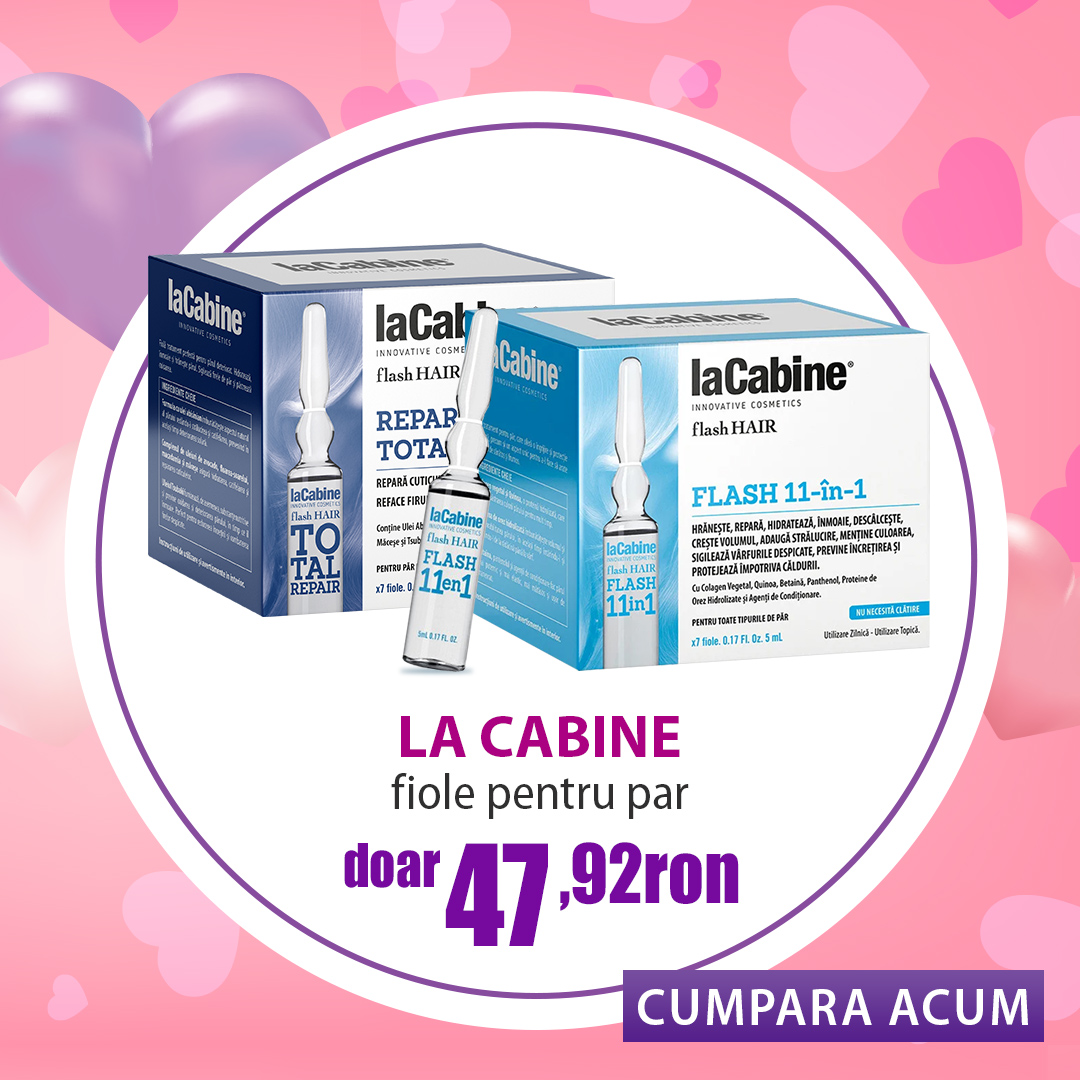 Valentine's Day - La Cabine pentru par