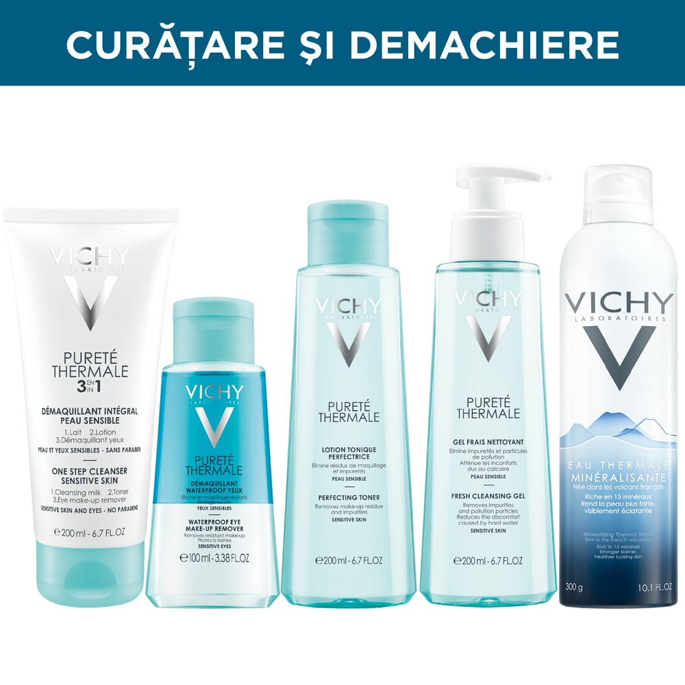 Vichy: produse curatare si demachiere