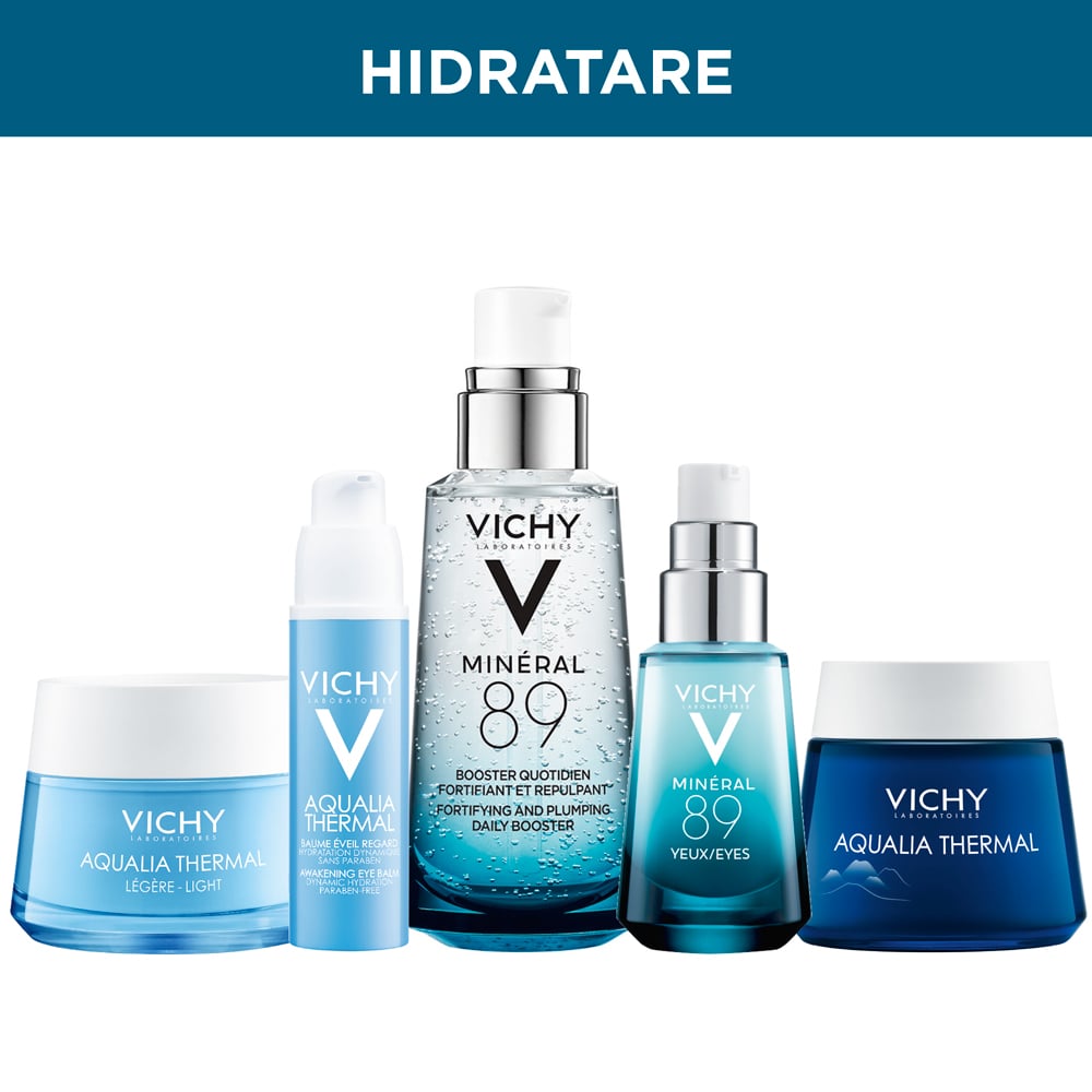 Vichy: produse pentru hidratare